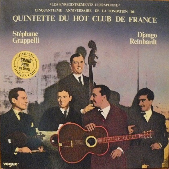 Quintette Du Hot Club De France, Stéphane Grappelli, Django Reinhardt – Les  Enregistrements Ultraphone (1984, Vinyl) - Discogs