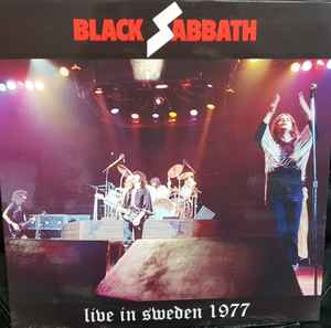 Black Sabbath - Live In Sweden 1977 album cover