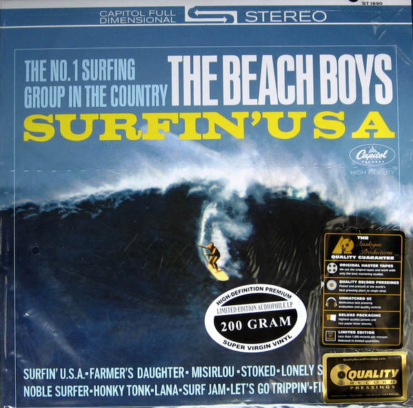 The Beach Boys – Surfin' U.S.A. (2014, 200 gram, Vinyl) - Discogs