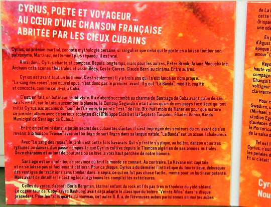 descargar álbum Cyrius - Le Sang Des Roses