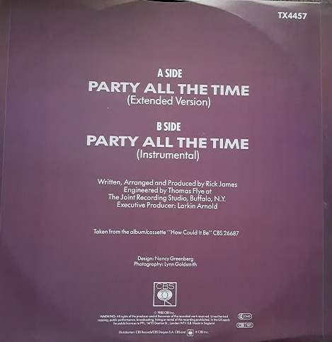 Eddie Murphy – Party All The Time (1985, Vinyl) - Discogs