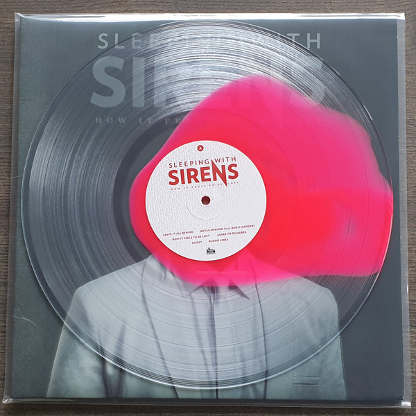 Giv rettigheder Frugtbar Produktionscenter Sleeping With Sirens – How It Feels To Be Lost (2019, Red (Neon) Inside  Clear, Vinyl) - Discogs