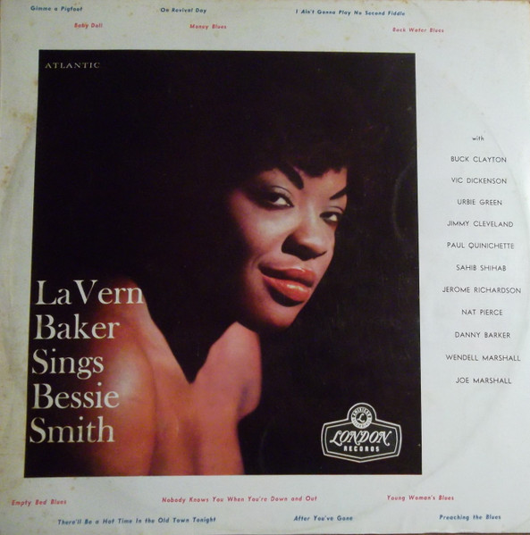 LaVern Baker – LaVern Baker Sings Bessie Smith (1958, Vinyl) - Discogs