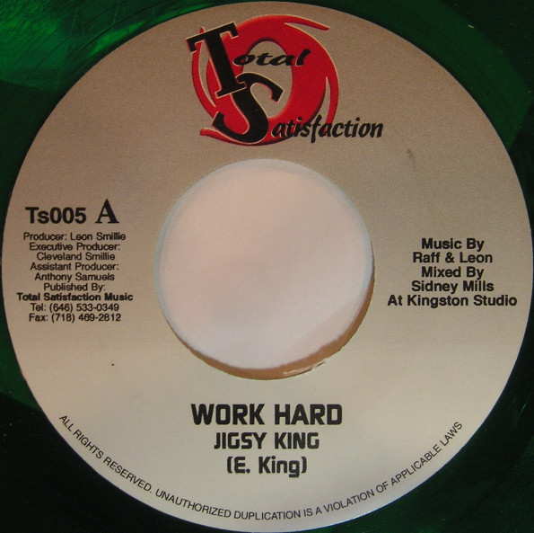 télécharger l'album Jigsy King - Work Hard