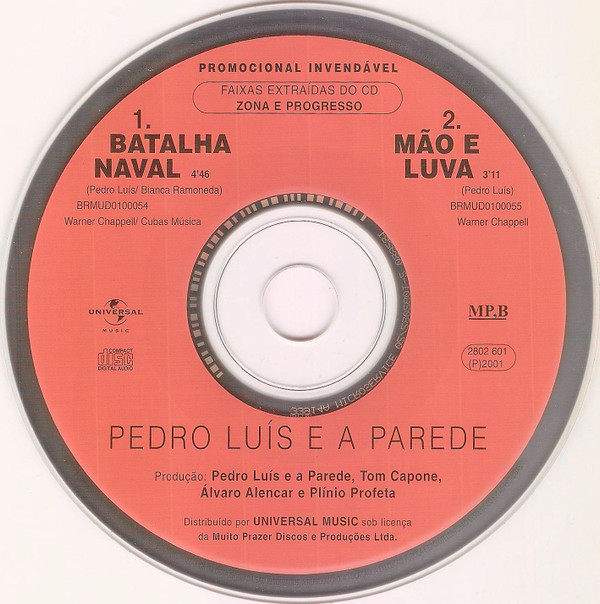 télécharger l'album Pedro Luís E A Parede - Batalha Naval Mão E Luva