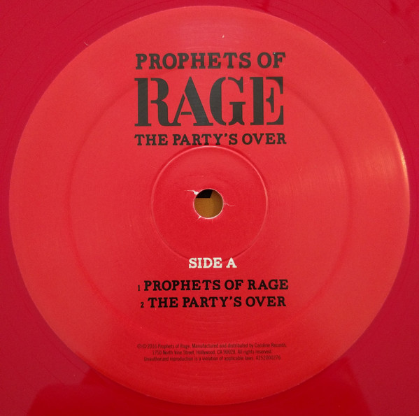 Prophets Of Rage - The Party's Over | Caroline Records (4252000276) - 3