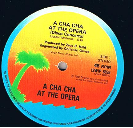 last ned album A Cha Cha At The Opera - A Cha Cha At The Opera Disco Concerto