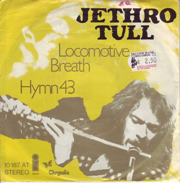 Jethro Tull – Locomotive Breath b/w Hymn 43 (1971, Vinyl) - Discogs