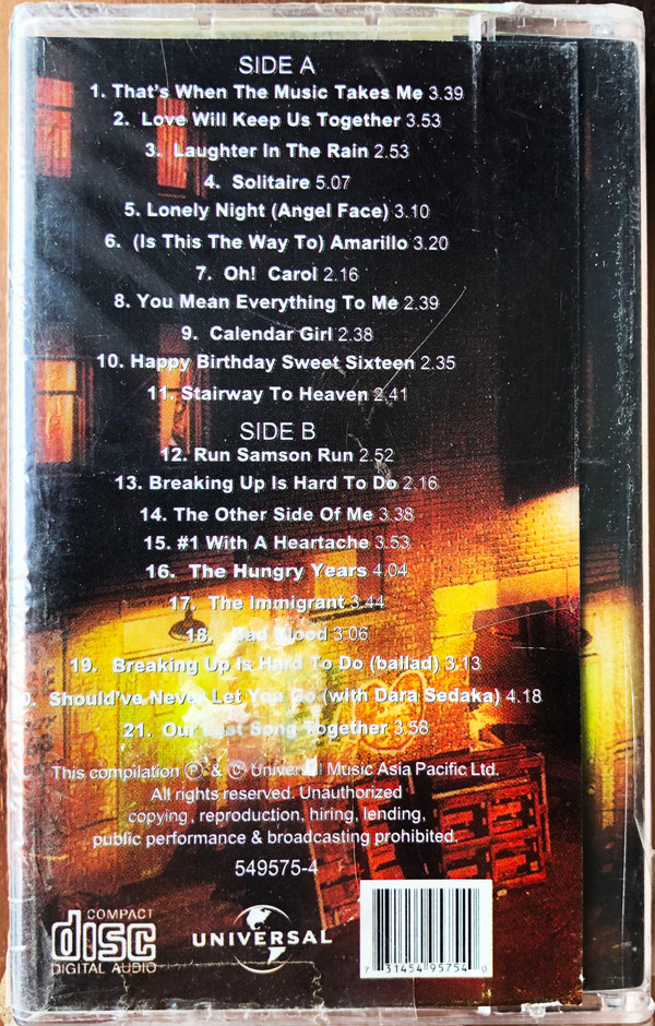 télécharger l'album Neil Sedaka - The Ultimate Collection