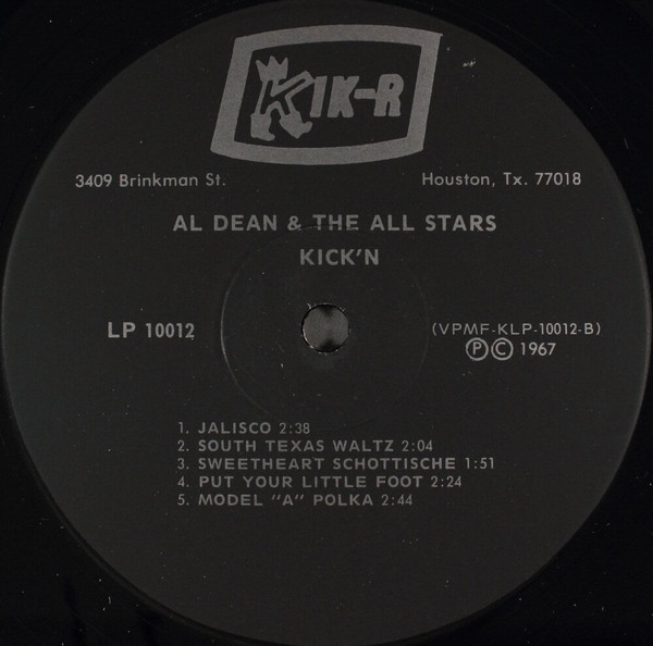 baixar álbum Al Dean & The All Stars - Kickn With Al Dean And The All Stars