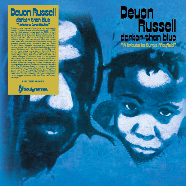 Blue Daisy Darker Than Blue Vinyl Record