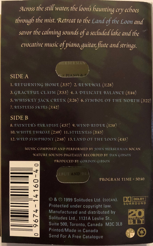 last ned album Dan Gibson, John Herberman - Land Of The Loon