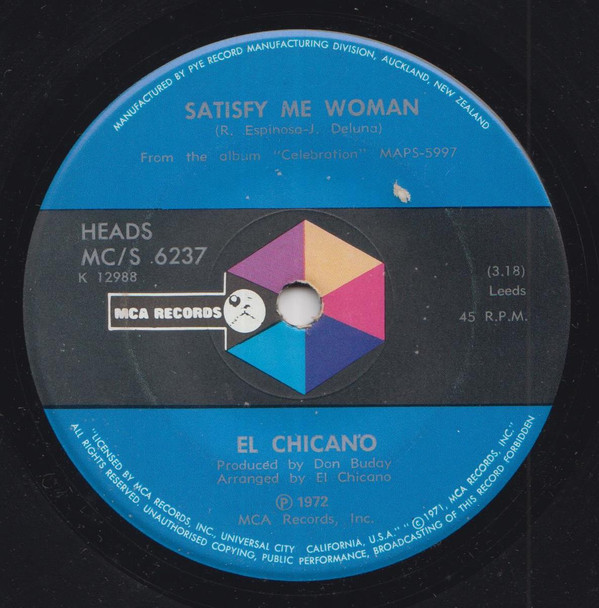 baixar álbum El Chicano - Satisfy Me Woman