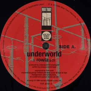 Underworld - Rowla / Juanita album cover