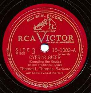 Thomas L. Thomas - Welsh Traditional Songs album cover