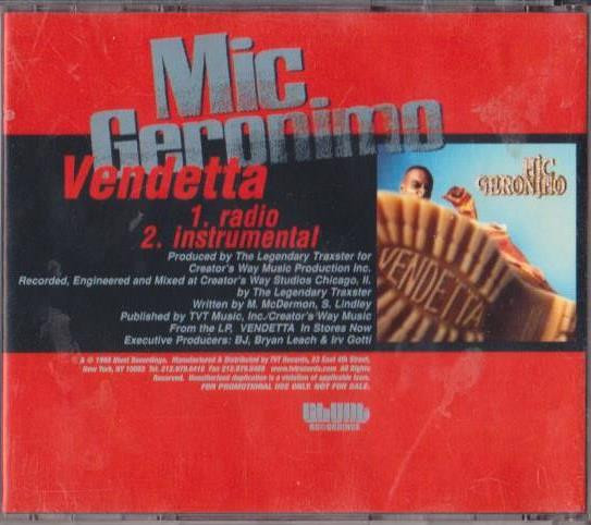 Mic Geronimo – Vendetta (1998, CD) - Discogs