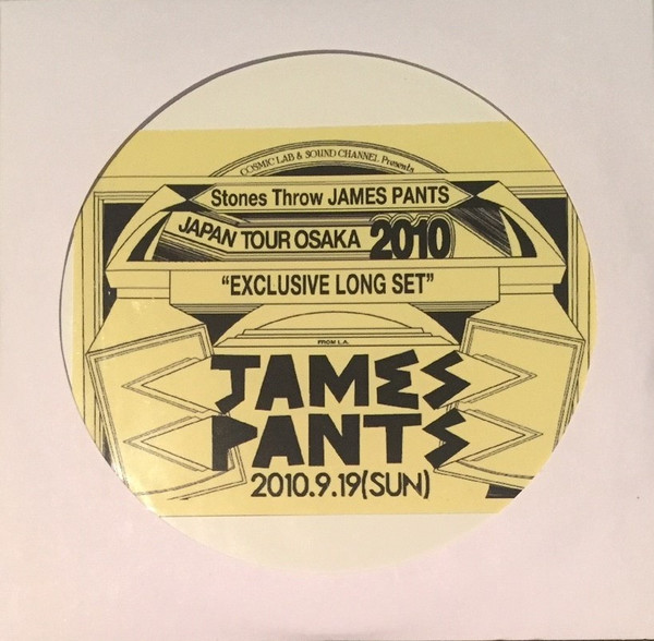 télécharger l'album James Pants - Japan Tour Osaka 2010