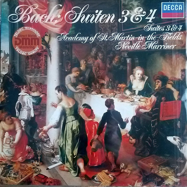 last ned album Johann Sebastian Bach The Academy Of St MartinintheFields, Neville Marriner - Bach Suiten 3 4