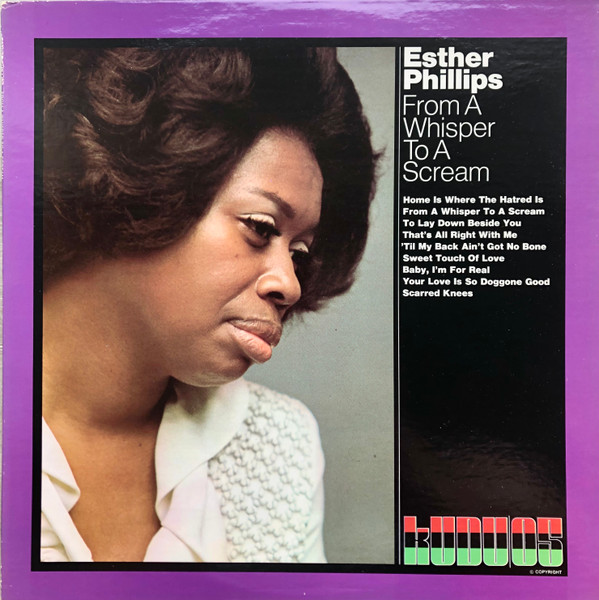 Esther Phillips – From A Whisper To A Scream (1976, Vinyl) - Discogs