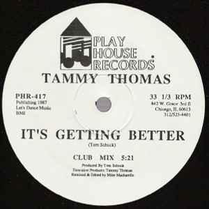 Tammy Thomas (2) - It's Getting Better album cover