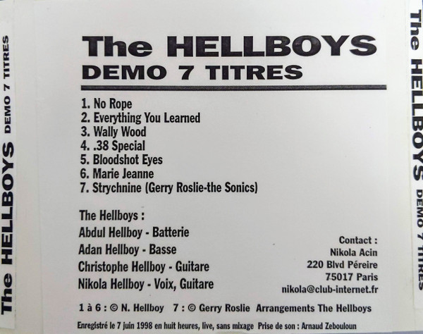 ladda ner album The Hellboys - Demo 7 Titres