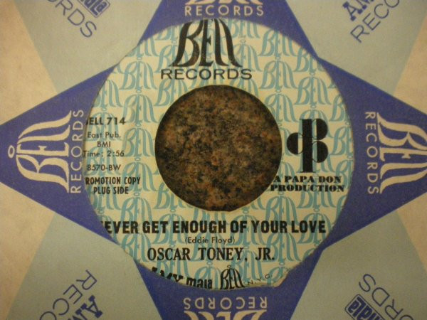 Album herunterladen Oscar Toney Jr - Never Get Enough Of Your Love A Love That Never Grows Cold