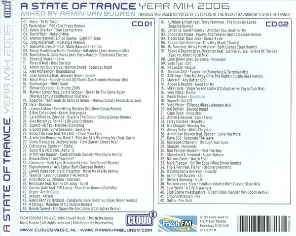 descargar álbum Armin van Buuren - A State Of Trance Year Mix 2006