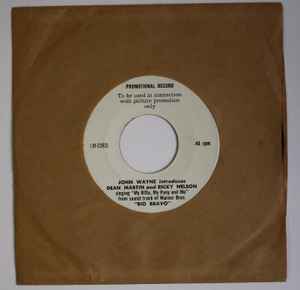 Dean Martin - My Rifle, My Pony And Me (Rio Bravo) album cover