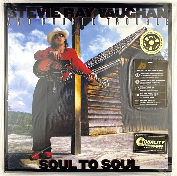 Stevie Ray Vaughan And Double Trouble – Soul To Soul (2016, 200g