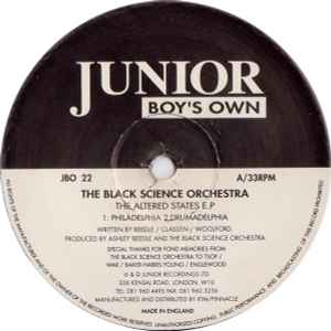 Black Science Orchestra - The Altered States E.P album cover