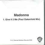 Madonna - Give It 2 Me | Releases | Discogs