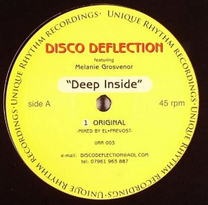 télécharger l'album Disco Deflection Featuring Melanie Grosvenor - Deep Inside