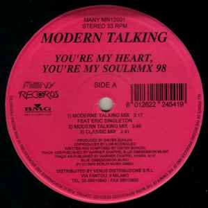 You're My Heart, You're My Soul RMX '98 (Vinyl, 12