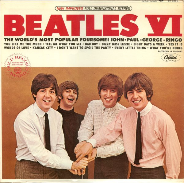 The Beatles – Beatles VI (1971, Vinyl) - Discogs