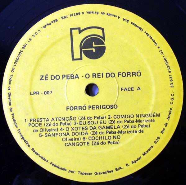 lataa albumi Download Zé Do Peba - Forró Perigoso album