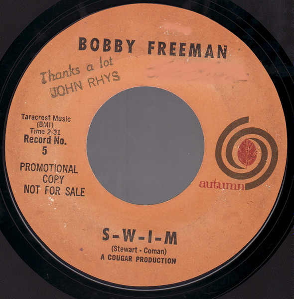 Bobby Freeman - S-W-I-M | Releases | Discogs