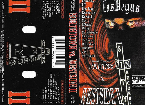 Doomsday Productions – Northtown Vs. Westside II (2000, CD 