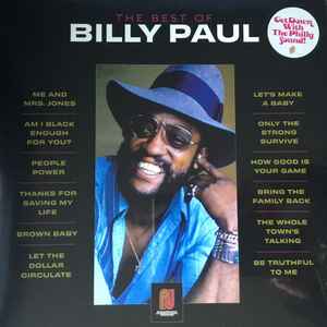 Billy Paul - The Best Of Billy Paul album cover