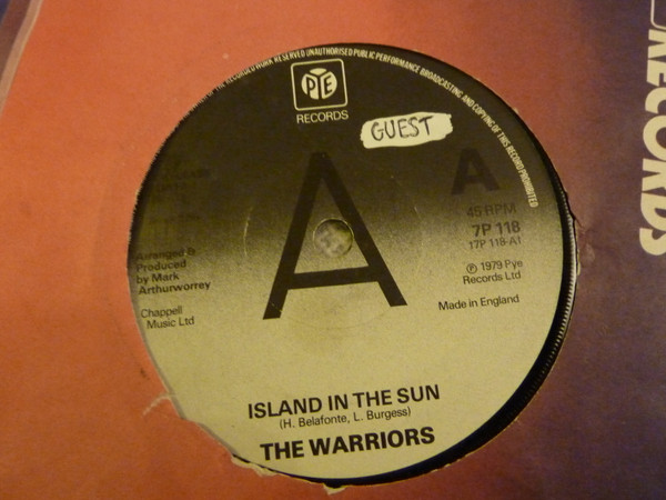 descargar álbum The Warriors - Island In The Sun