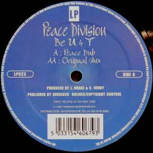 Peace Division - Be U 4 T