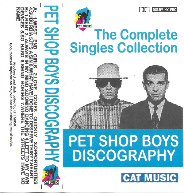 ladda ner album Pet Shop Boys - Pet Shop Boys Discography The Complete Singles Collection