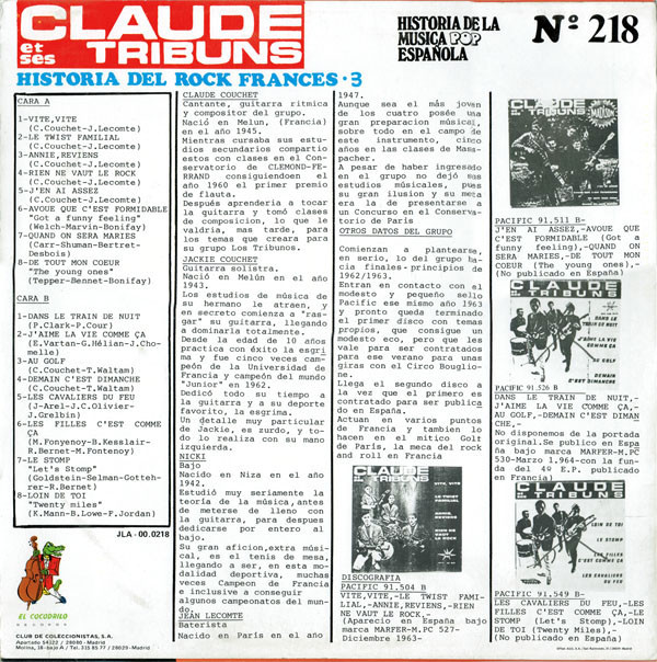 last ned album Claude Et Ses Tribuns - Claude Et Ses Tribuns