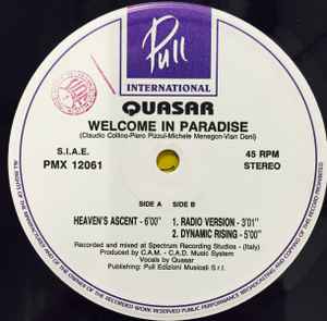 Quasar (3) - Welcome In Paradise album cover