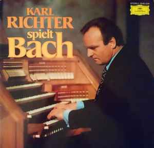 Karl Richter - Karl Richter Spielt Bach album cover