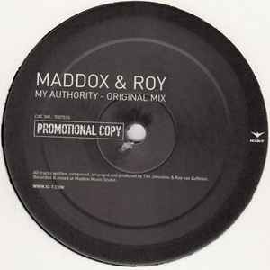 Maddox & Roy - My Authority album cover