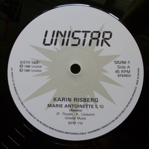 lataa albumi Karin Risberg - Marie Antoinette