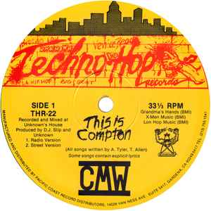 CMW - This Is Compton album cover