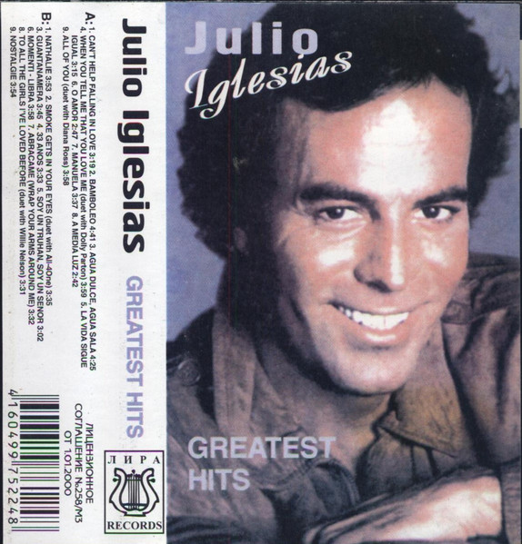 Julio Iglesias – Greatest Hits (2000, Cassette) - Discogs