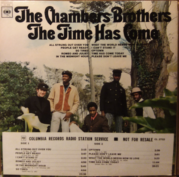 The Chambers Brothers - The Time Has Come | Releases | Discogs