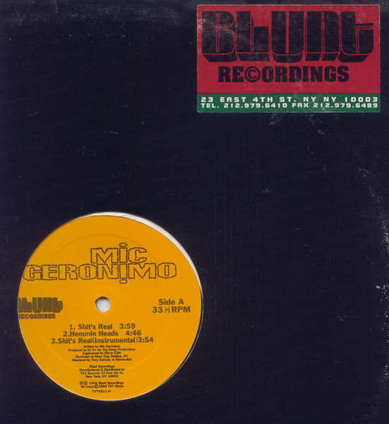 Mic Geronimo – It's Real (1994, CD) - Discogs